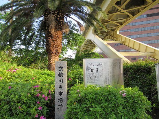 Old Site of Kyobashi River Fish Market